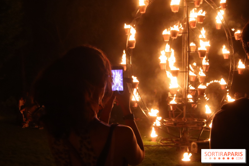 Installation de Feu à la Villette