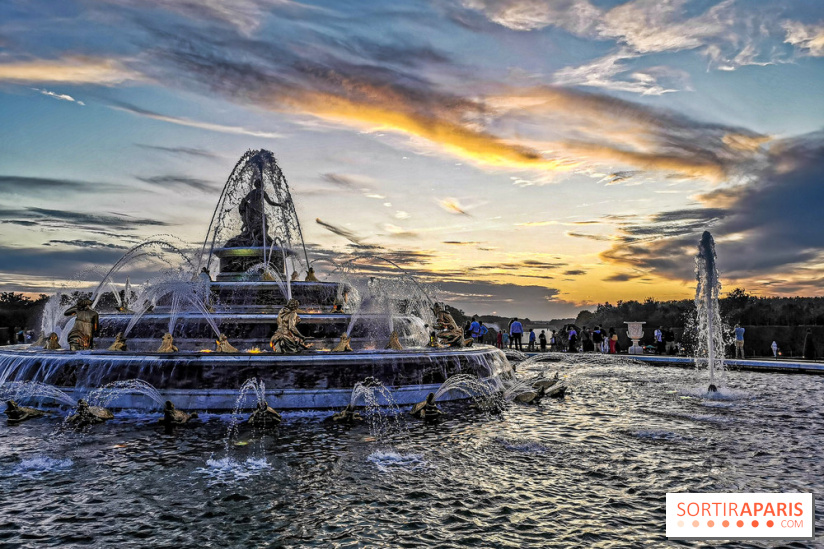 Les Grandes Eaux Nocturnes du Château de Versailles, fontaine