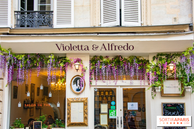 Violetta et Alfredo, le salon de thé inspiré de l'Opéra, nos photos