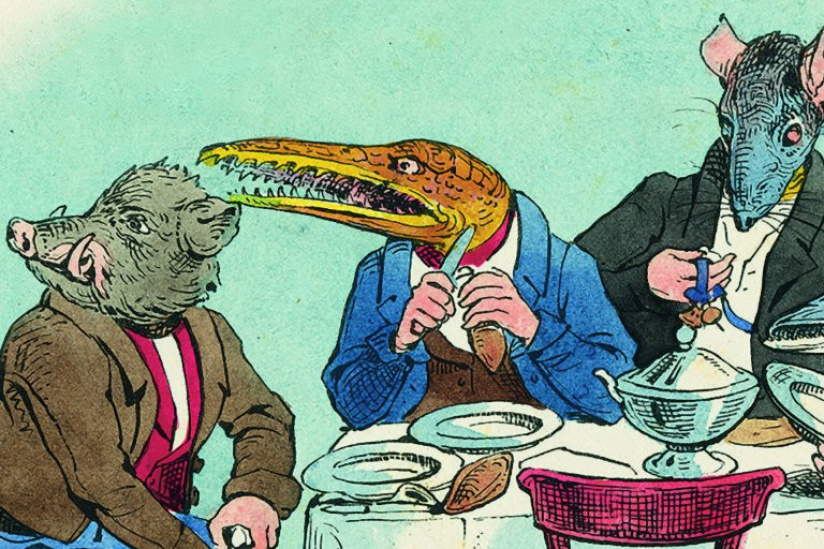 Exposition Balzac et Grandville dans la maison de Blazac, "Une fantaisie mordante"