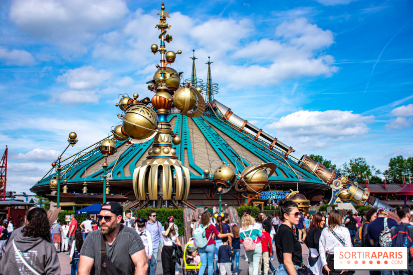 Visuels Disneyland Paris - Discoveryland Space Mountain Orbitron