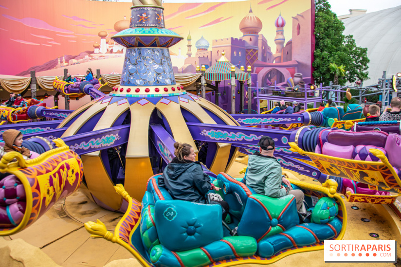 Visuels Disneyland Paris - Aladdin Flying Carpet
