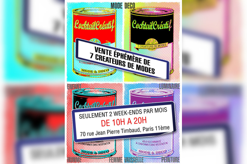 Cocktail Créatif, Mode, Shopping, Paris, Espace Timbaud
