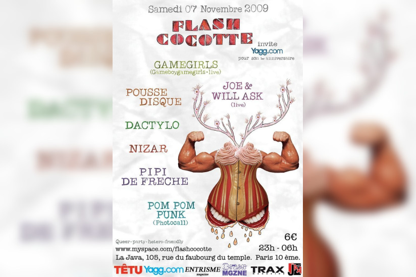 Flash Cocotte, Yagg.com, Java, Soirée, Paris
