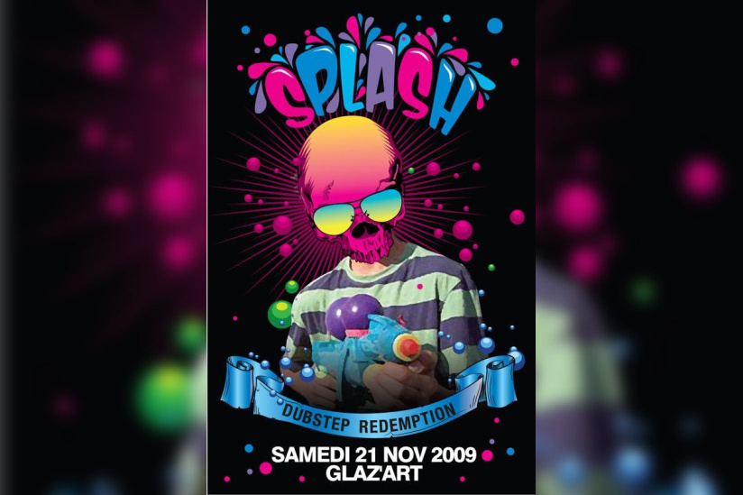 Splash, Glazart, Dub, Soirée, Paris