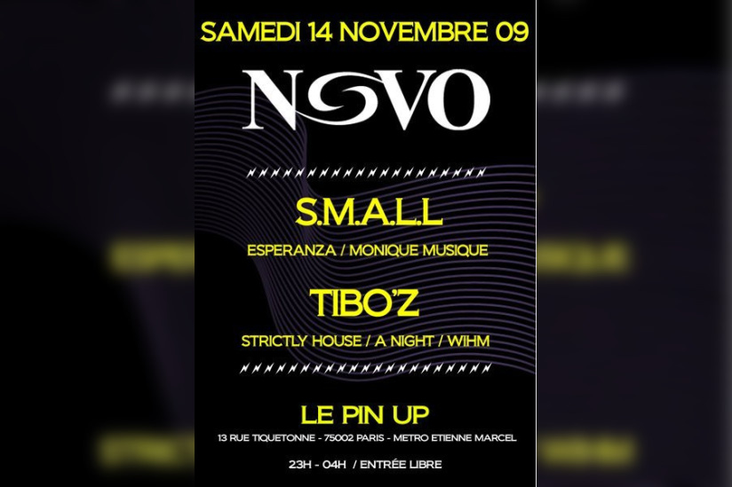 Novo, Small, Tiboz, Pin Up, Soirée, Paris