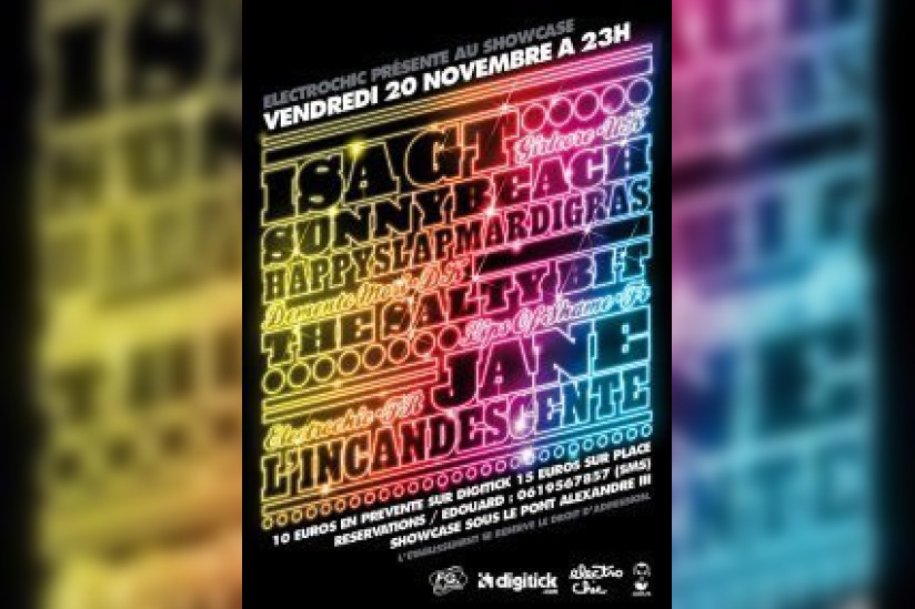 Electrochic, Soirée, Paris, Sous le Pont, Showcase