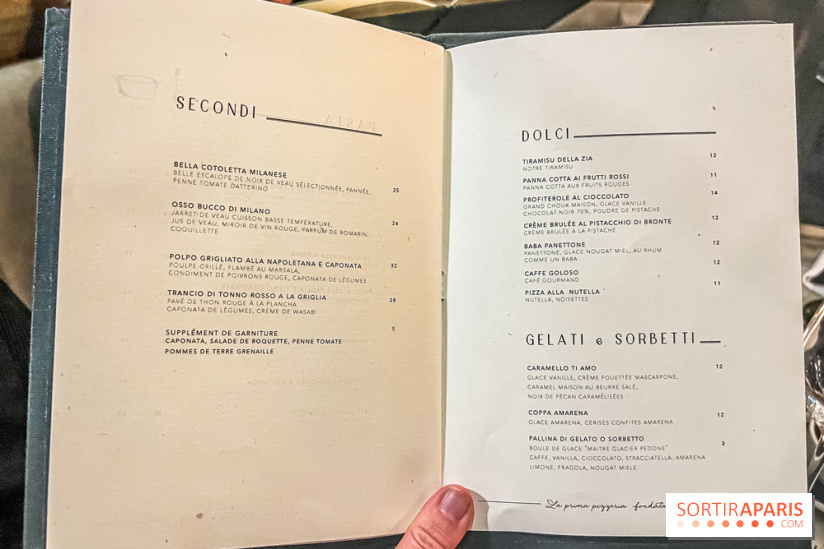 Album Photo : le restaurant italien Chez Bartolo - menu - carte
