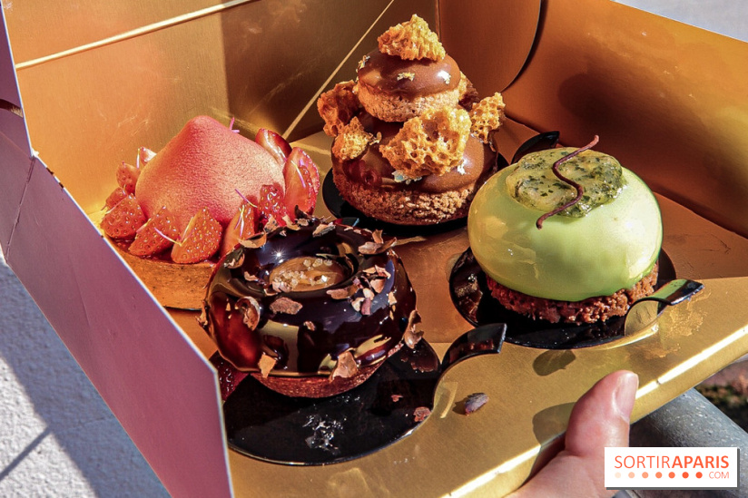 Pâtisseries de Pascal Hainigue à emporter du burgundy Paris