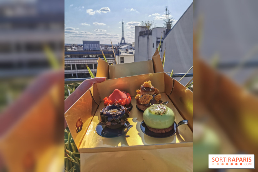 Pâtisseries de Pascal Hainigue à emporter du burgundy Paris