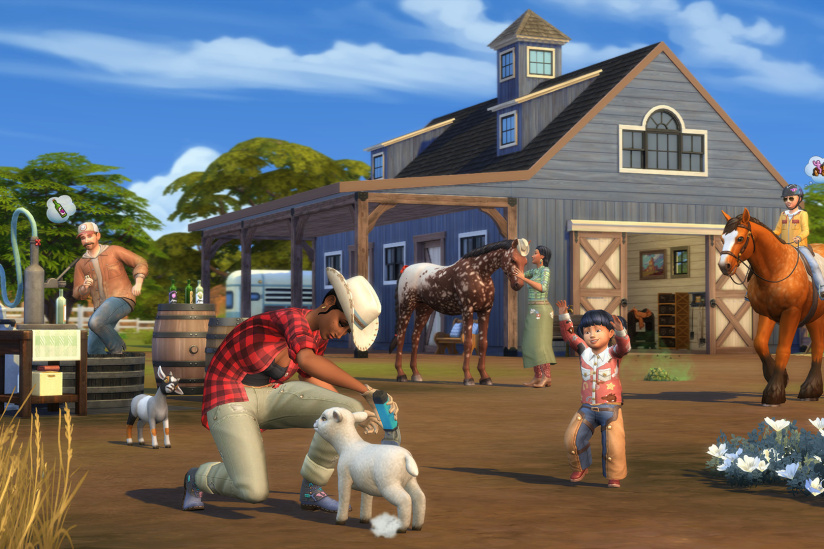 Sims 4 Vie au Ranch