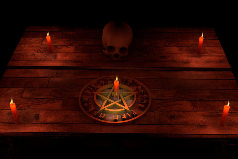 Pentacle halloween