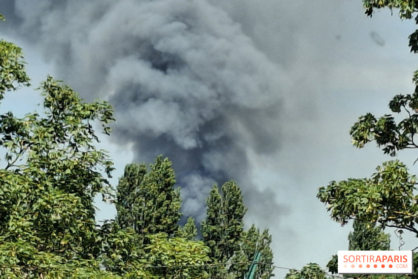 Un incendie important dans une zone industrielle de Bobigny, évitez le secteur