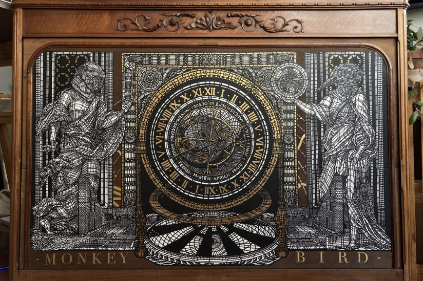 Artéfacts, l'exposition de Monkeybird à la Cohle Gallery pendant le confinement