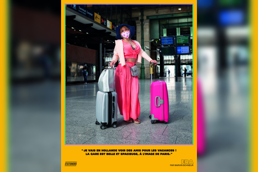 Marvin Bonheur, l'exposition gratuite à la Gare du Nord