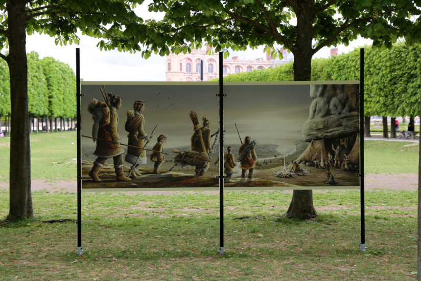 La préhistoire en bande dessinée, l'expo gratuite au Domaine national de Saint-Germain-en-Laye