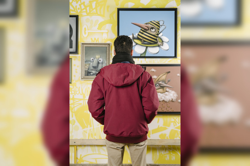 October group show, l'exposition gratuite de la Cohle Gallery