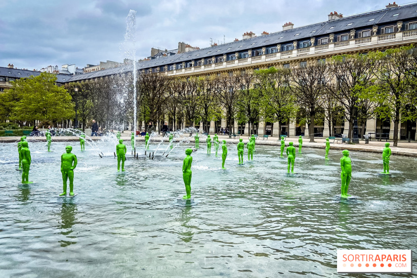 Les hommes de Bessines de Fabrice Hyber, l'exposition en plein air à voir au Palais Royal