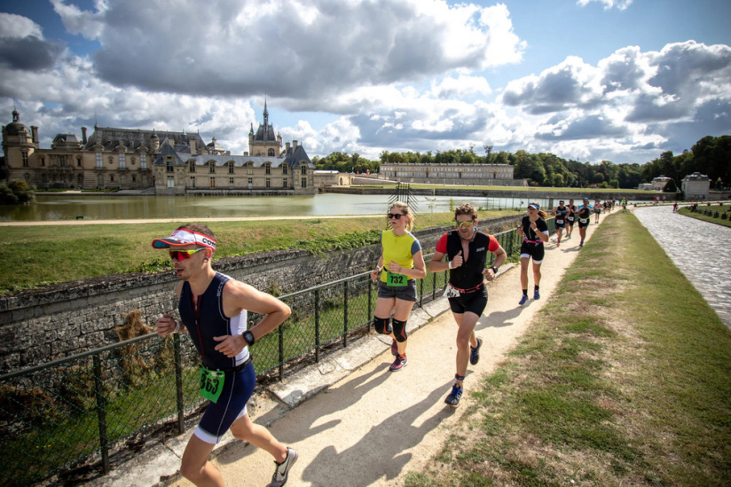 Le Triathlon 2022 du château de Chantilly : une course conviviale dans un cadre magique