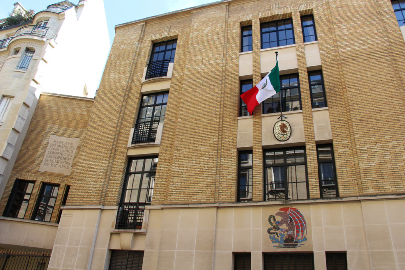 Journées du Patrimoine 2022 à l'ambassade du Mexique à Paris