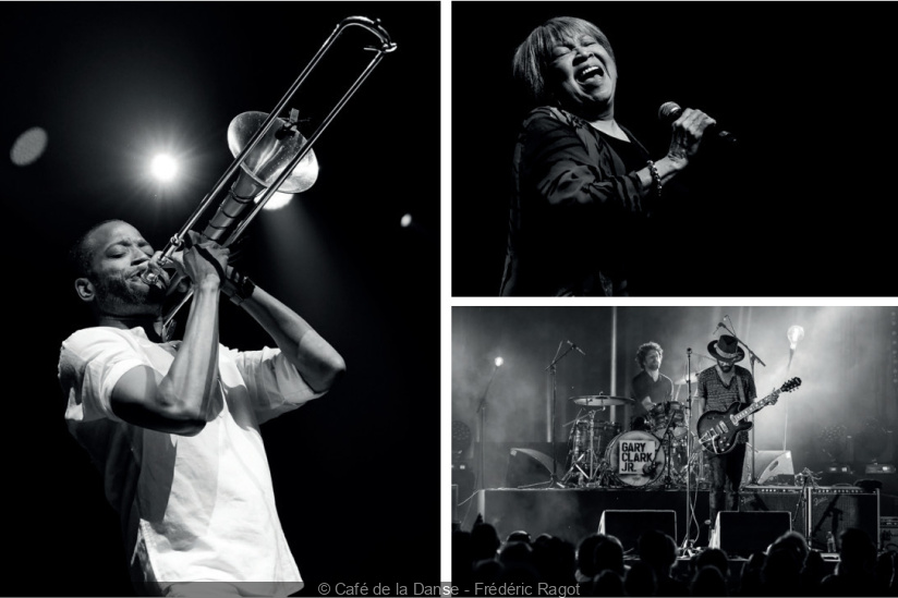 Black (and white) Music the rhythmic photo exhibition at the Café de