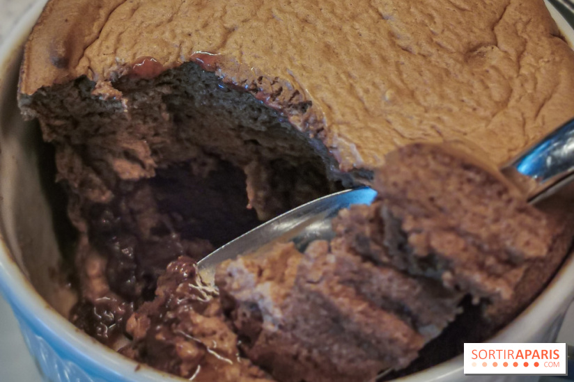 soufflé au chocolat Ducasse