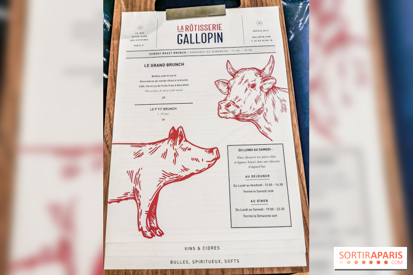 Le Brunch de la Rôtisserie Gallopin