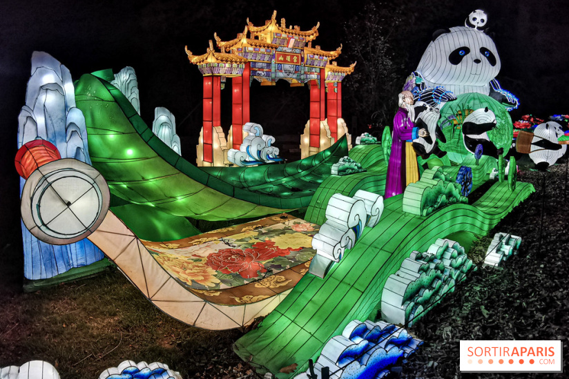 Thoiry Lumières Sauvages 2019 - photos 