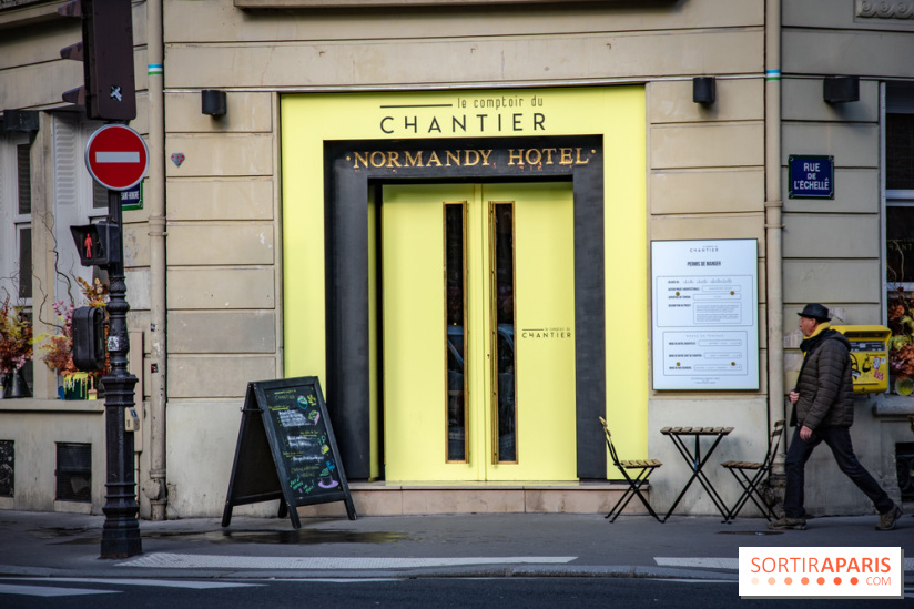 Le Comptoir du Chantier, le restaurant-bar du Normandy Hotel : nos photos