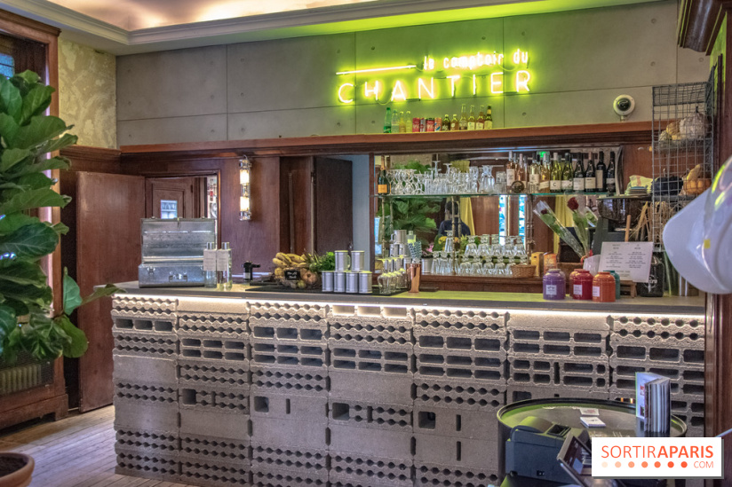 Le Comptoir du Chantier, le restaurant-bar du Normandy Hotel : nos photos
