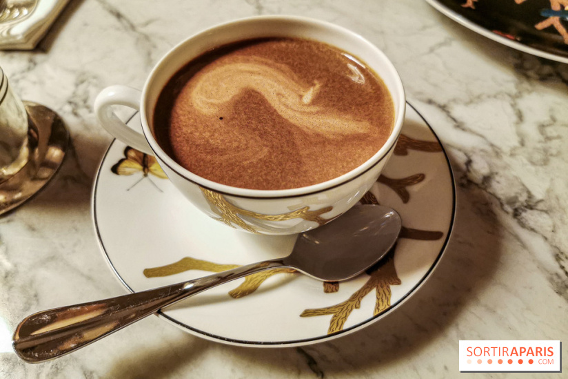 Le Tea time de Cédric Grolet au Meurice, chocolat chaud