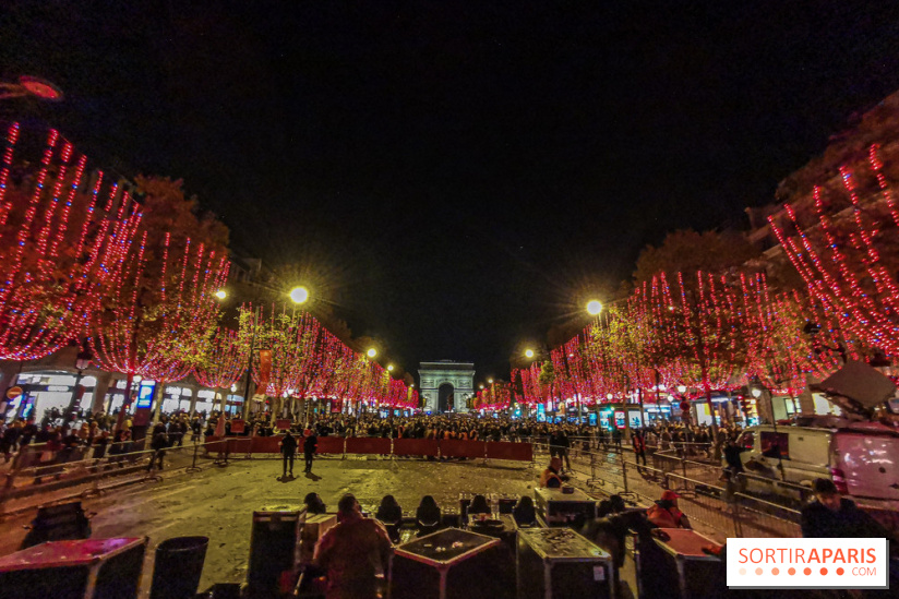 Inauguration des illuminations des Champs Elysées 2019