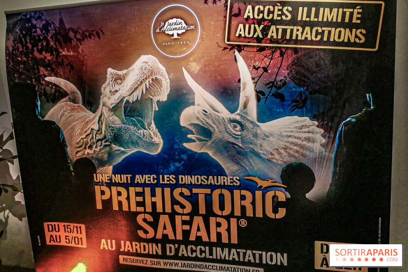 Prehistoric safari au Jardin d'Acclimatation, les photos
