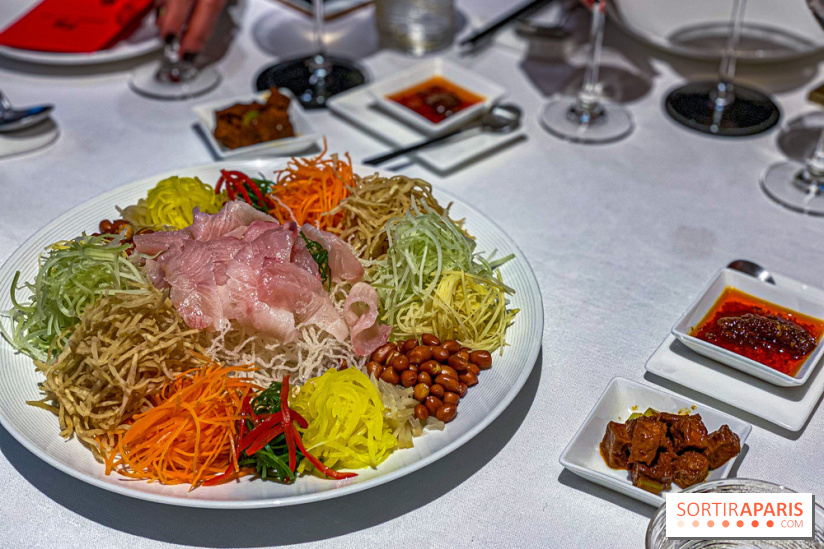 Menu de Nouvel An Chinois à Imperial Treasure Paris