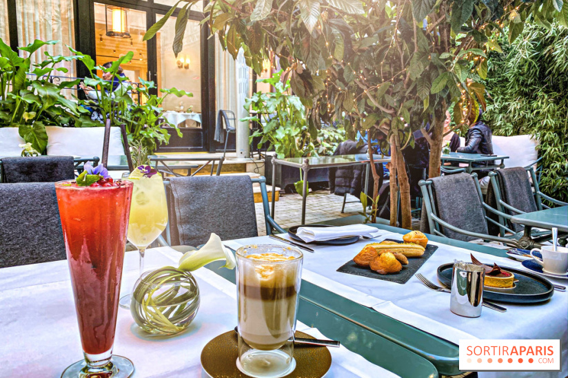 La terrasse d'hiver des Jardins du Faubourg