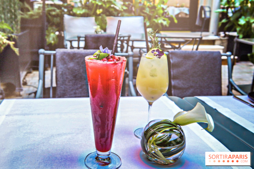 La terrasse d'hiver des Jardins du Faubourg
