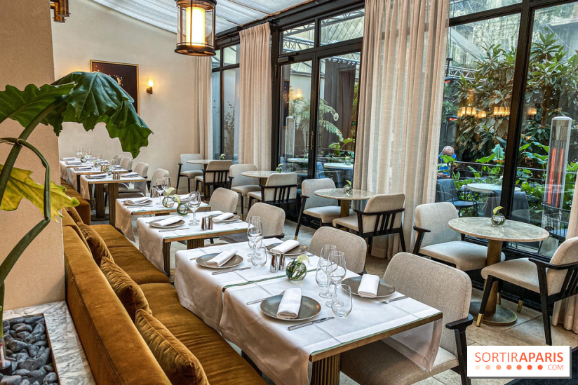 La terrasse d'hiver des Jardins du Faubourg