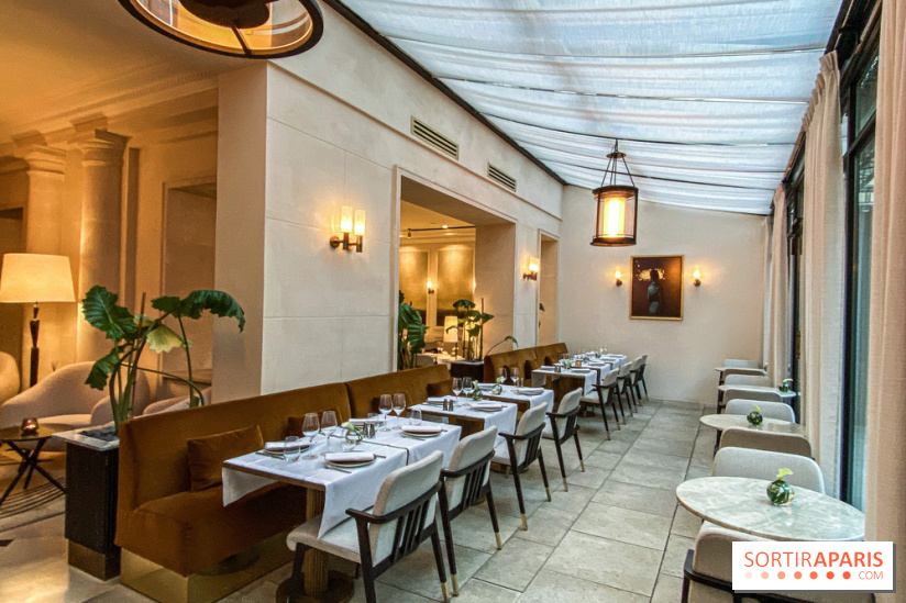 La terrasse d'hiver des Jardins du Faubourg