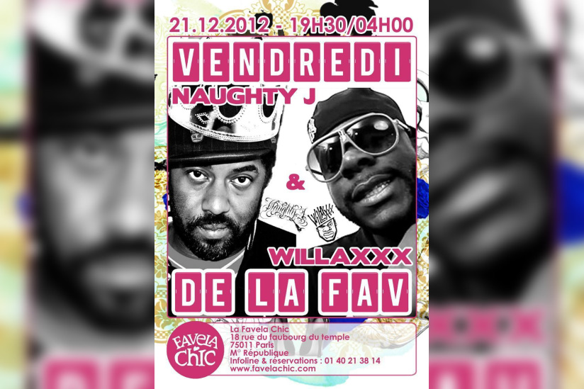 VENDREDI DE LA FAV: NAUGHTY J & WILLAXXX