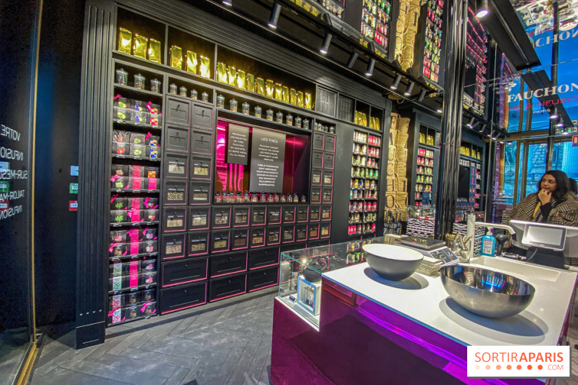 Fauchon Thé & Infusion, la 1ère boutique à Paris