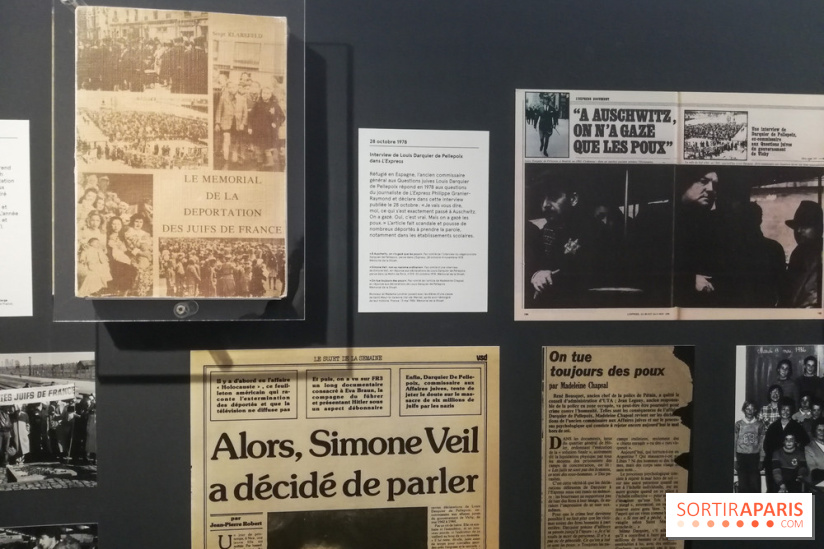 La voix des témoins, l'exposition au mémorial de la shoah