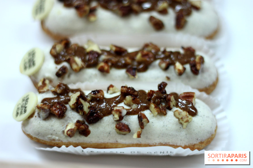 L'Eclair de Génie : vanille - noix de pécan
