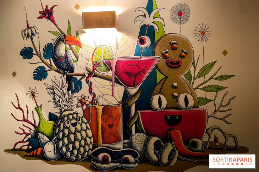 Les Justes, un bar à cocktail arty à Paris