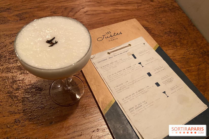 Les Justes, un bar à cocktail arty à Paris