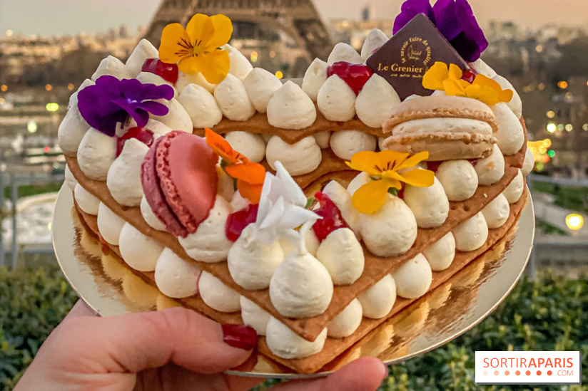 La pâtisserie de Saint Valentin des artisans du Grenier à Pain