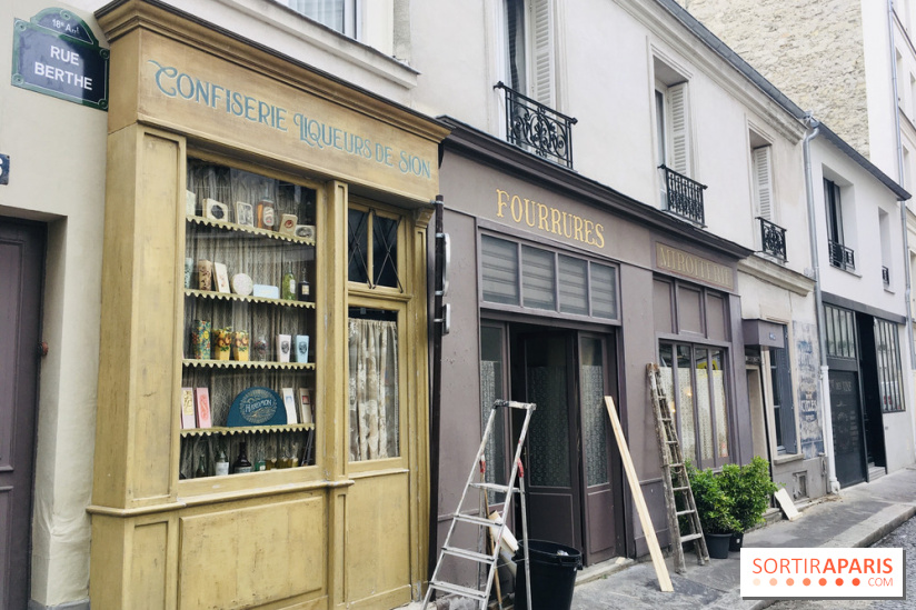 Photos Montmartre tournage 1940's