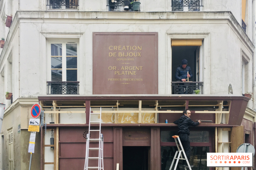 Photos Montmartre tournage 1940's