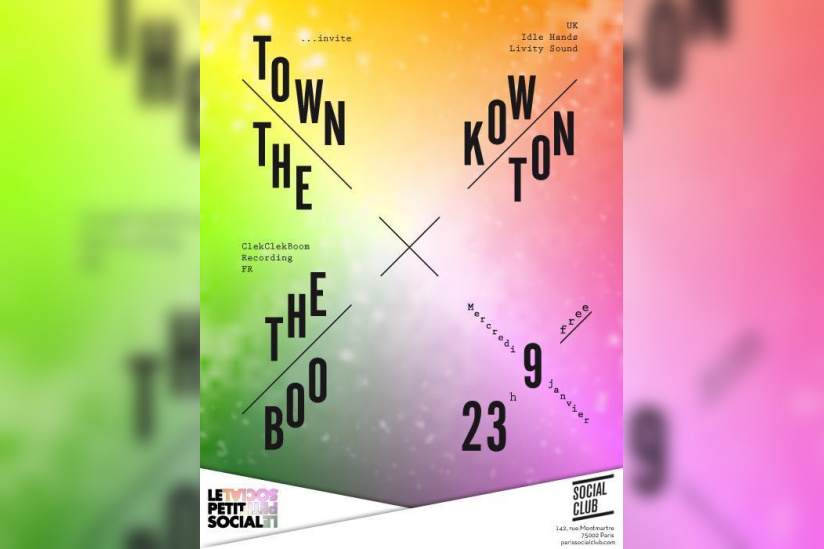THE TOWN invite KOWTON, THE TOWN, THE BOO @ SOCIAL CLUB