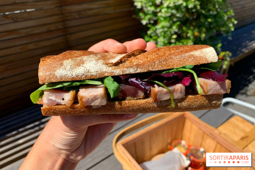 Panier pique-nique Jean Imbert x Veuve Clicquot