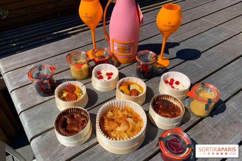 Panier pique-nique Jean Imbert x Veuve Clicquot